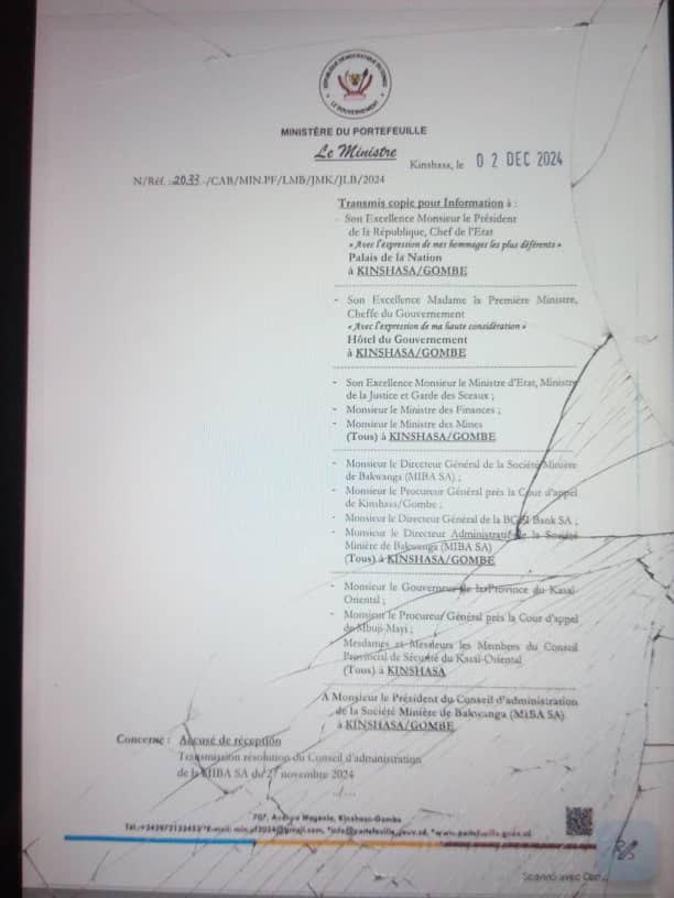 IMG-20241206-WA00551 MIBA S.A : Qui va et doit finalement trancher dans cet imbroglio interne?