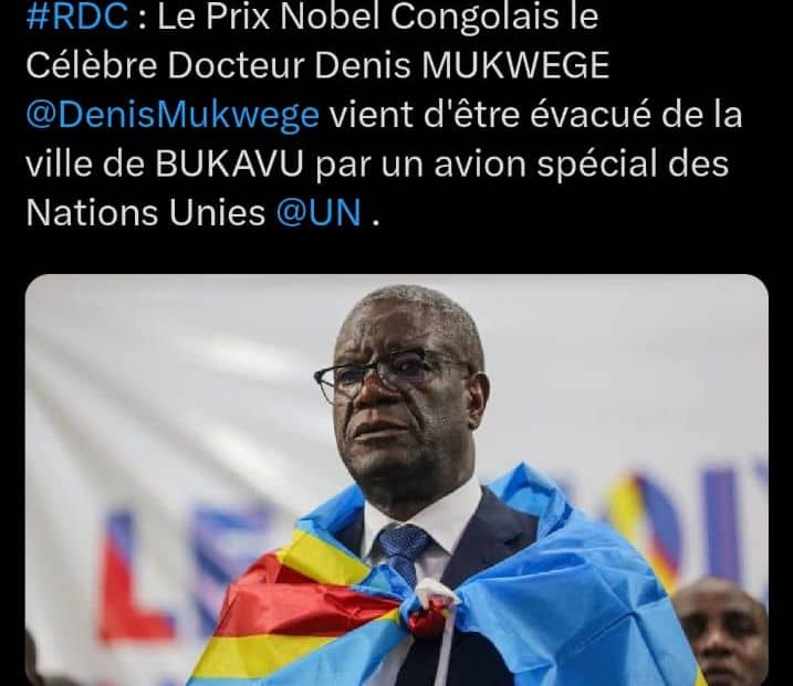 IMG-20250205-WA0016 Internationale: Dr Denis Mukwege dans le viseur des ennemis du Congo à cause de son plaidoyer contre l'agression Rwandaise.