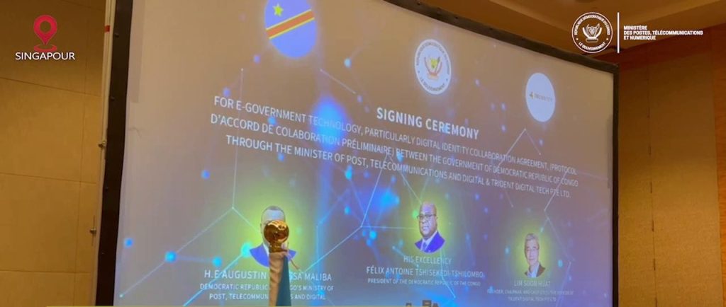 IMG-20250218-WA0076-1024x434 Le Système National d'Identification Numérique en RDC, une réalité qui se concrétise avec Trident Digital Tech Holding Ltd de Singapour.