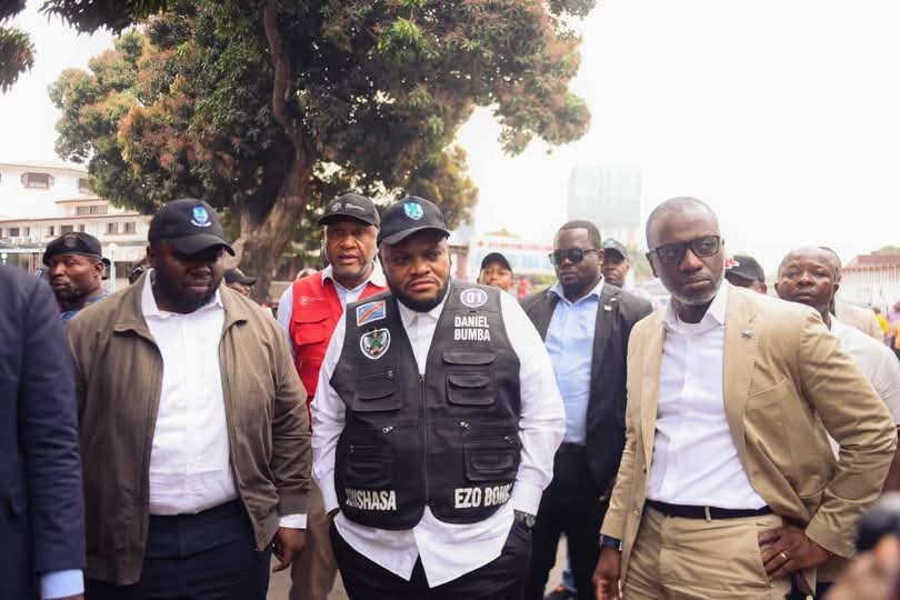 FB_IMG_1756144587768 Assainissement urbain. Mine de rien, " Kin ezo bonga" de l'hôtel de Ville de Kinshasa a frappé fort, pour son lancement.