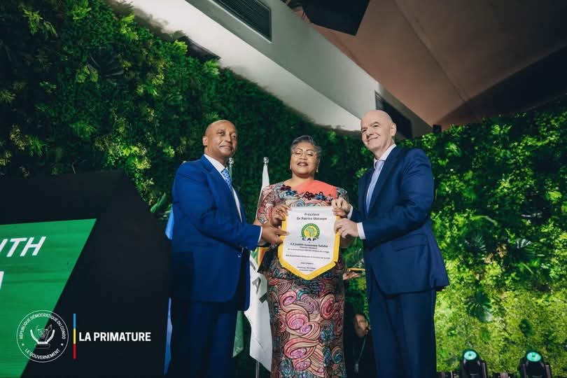 IMG-20251006-WA0163 Le vice-président du CONOR-FECOFA, Honoré Loango, représente la présidente Belinda Luntadila à l’ouverture de la 47ᵉ Assemblée générale de la CAF.