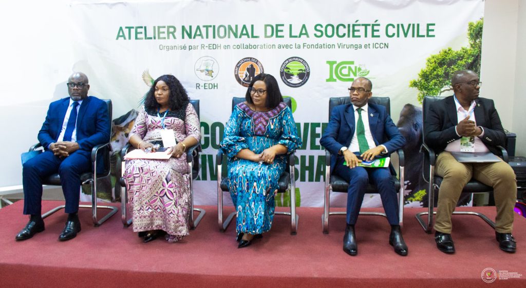 IMG-20251007-WA0157-1024x562 Atelier national de la Société Civile, du 7 au 9 octobre 2025, sur le couloir vert Kivu-Kinshasa( CVKK), discours de S.E. Mme la Ministre de l'Environnement, Développement Durable et Nouvelle Économie du Climat.