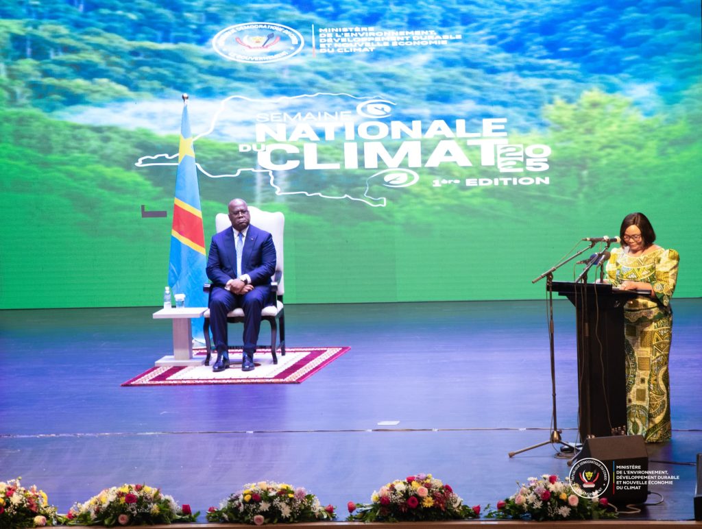 IMG-20251027-WA0159-1-1024x772 RDC – Lancement officiel de la première Semaine Nationale du Climat: Marie Nyange active, Félix Tshisekedi Consacre.