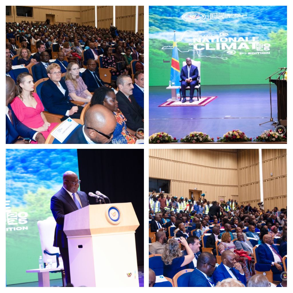 IMG_20251027_194304-COLLAGE RDC – Lancement officiel de la première Semaine Nationale du Climat: Marie Nyange active, Félix Tshisekedi Consacre.