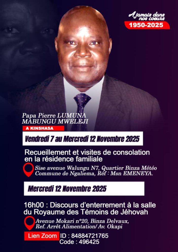 IMG-20251109-WA0025-723x1024 Nécrologie. Programme des obsèques de Papa Lumuna Mabungu Mweleji Pierre.