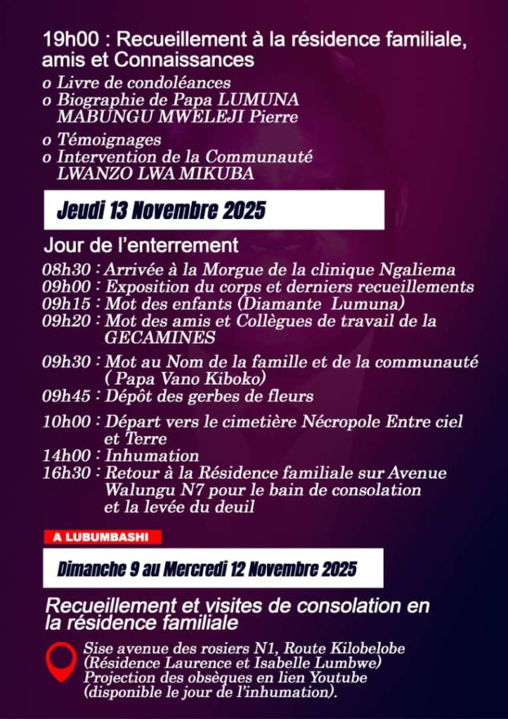 IMG-20251109-WA0026-723x1024 Nécrologie. Programme des obsèques de Papa Lumuna Mabungu Mweleji Pierre.