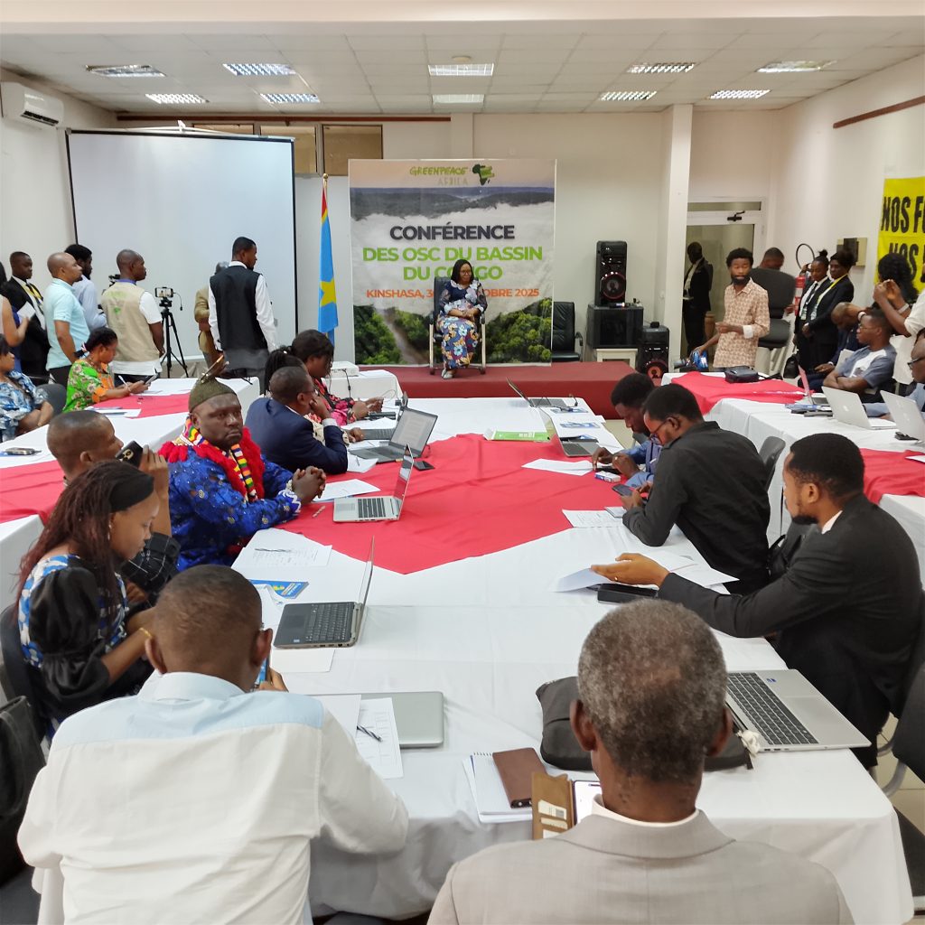 IMG_20251030_110513_592-1024x1024 Environnement. Défis africains sous-régionaux : Mme la ministre Marie Nyange lance la 2ème conférence des OSC du Bassin du Congo au cercle Elaïs de Kinshasa.