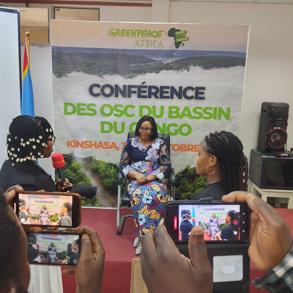 IMG_20251030_112430_463-1024x1024 Environnement. Défis africains sous-régionaux : Mme la ministre Marie Nyange lance la 2ème conférence des OSC du Bassin du Congo au cercle Elaïs de Kinshasa.