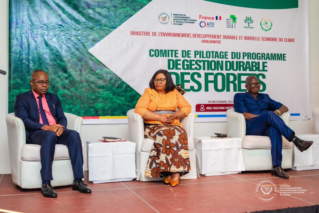 41074-1024x683 Marie Nyange clôture la 4ème réunion du Comité de Pilotage ( COPIL)du programme de Gestion Durable des Forêts ( PGDF), à l'hôtel Sulutani.