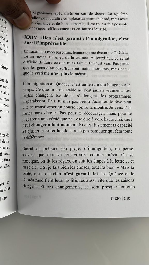 54007-576x1024 Voici un ouvrage à lire : "Entre rêves dorés et réalités glacées; l'odyssée d'un immigrant au Québec". Un livre d'une expérience à découvrir absolument !