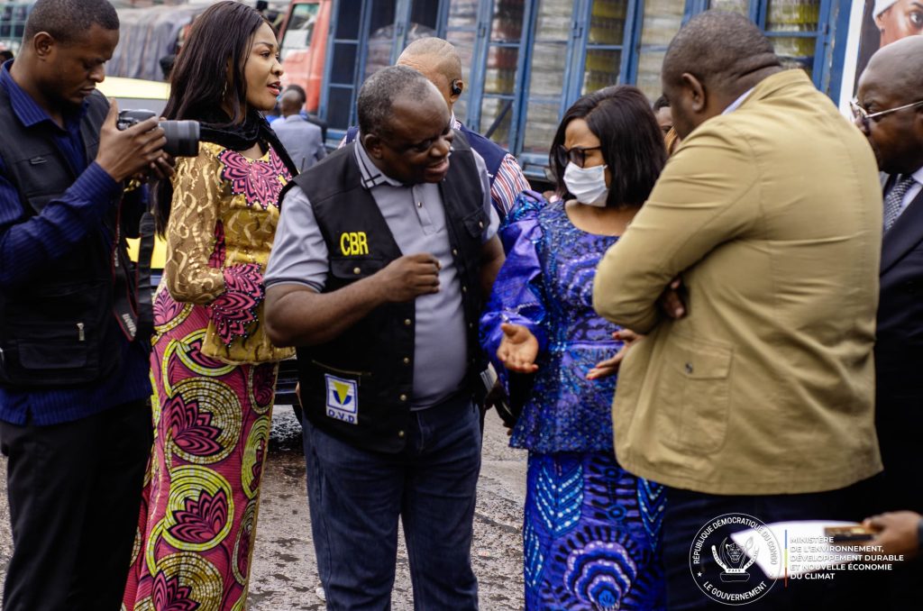 17127-1024x678 Kinshasa : La Ministre Marie Nyange surprend la Bralima en flagrant délit de pollution urbaine.