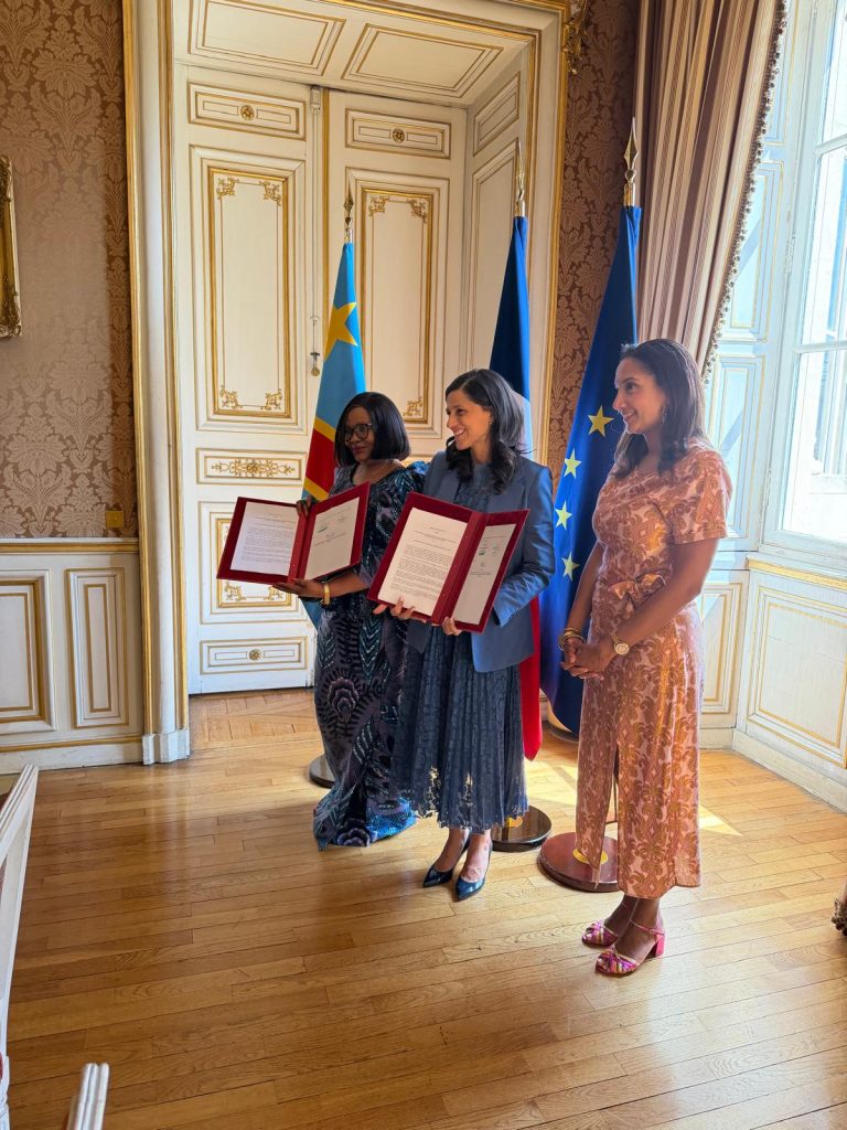 IMG-20260721-WA0011-768x1024 Préservation des forêts naturelles et développement durable : La RDC et la France signent un Protocole d’accord historique.